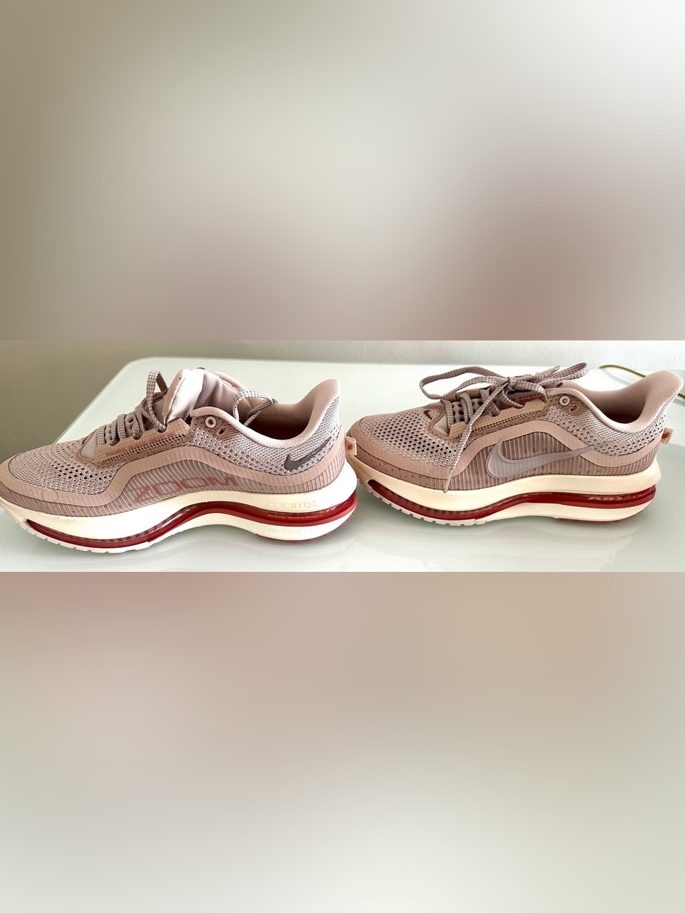 Nike Pegasus Premium Women's Road Running Shoes in Dusty Rose and Grey